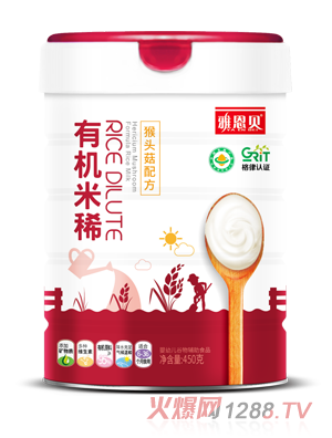 雅恩貝有機米?。ê镱^菇配方）