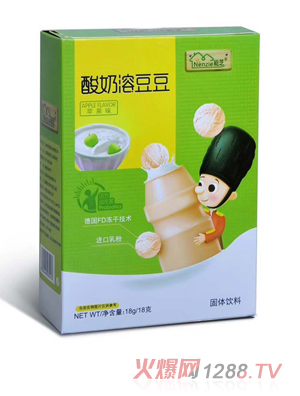 能芝酸奶溶豆豆（蘋(píng)果味）