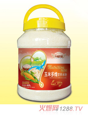 今福貝健營養(yǎng)米粉-玉米多維桶裝800g