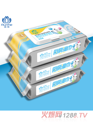 潤(rùn)荷廚房濕巾