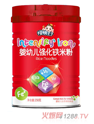 櫻桃王子嬰幼兒強(qiáng)化鐵米粉