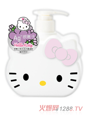 Hello Kitty初酷銀離子免洗手抗菌凝膠（植物萃?。?- 副本