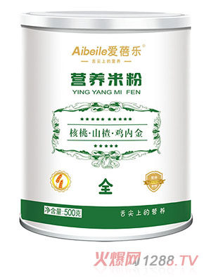 愛蓓樂營(yíng)養(yǎng)米粉-核桃山楂雞內(nèi)金