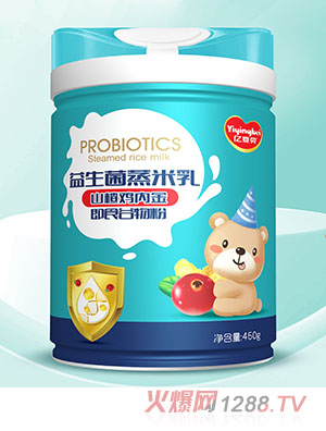 億嬰貝益生菌蒸米乳 山楂雞內金