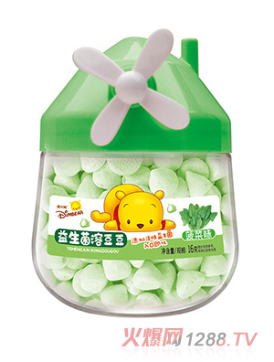 迪米熊益生菌溶豆豆-菠菜味風(fēng)車(chē)罐