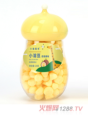 小象散步小溶豆藍(lán)莓羊奶櫻桃百香果味烘烤類糕點(diǎn)